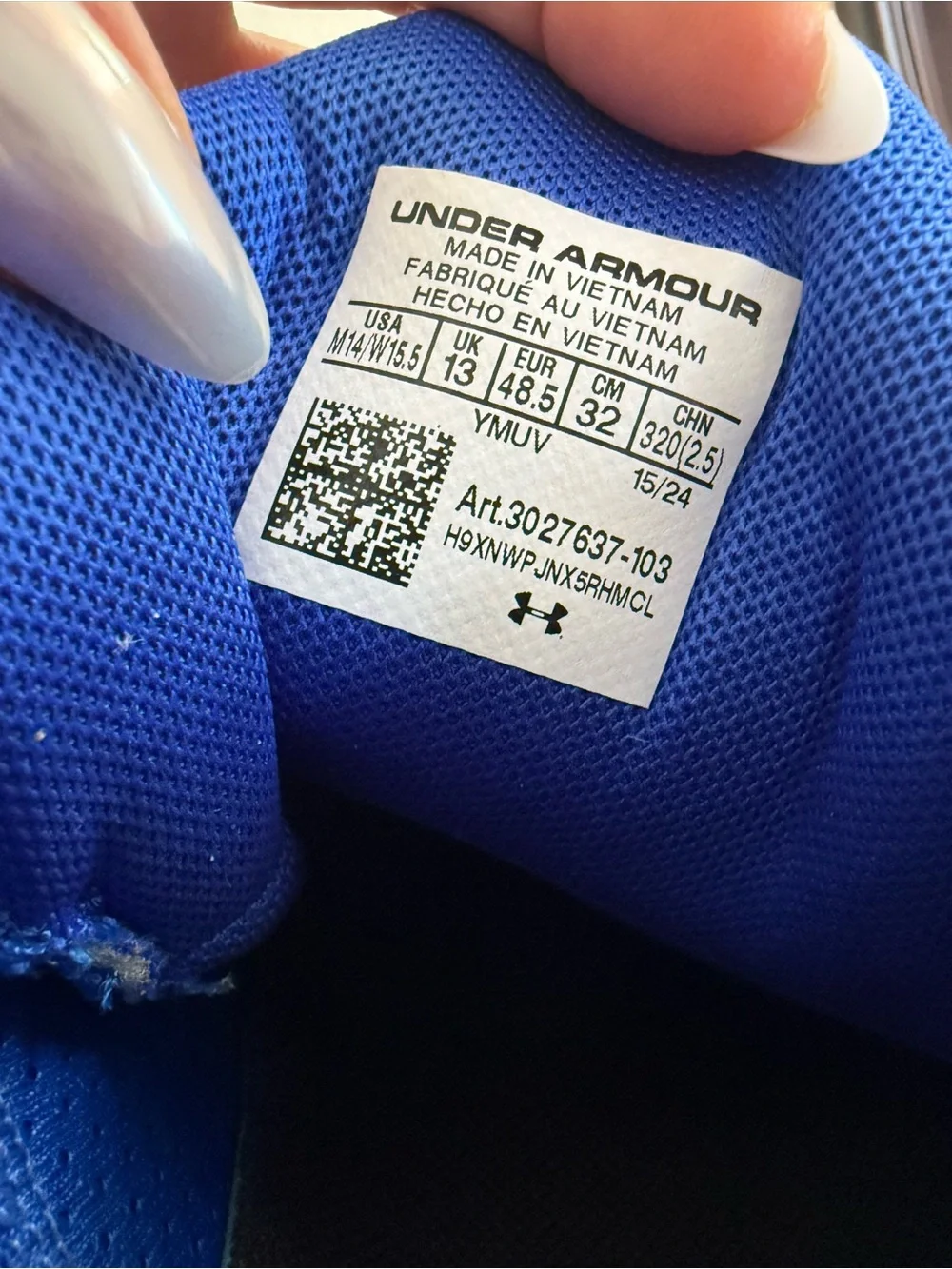 Under Armour lightweight play